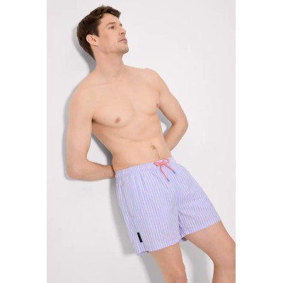 Bañador rayas azules y naranjas