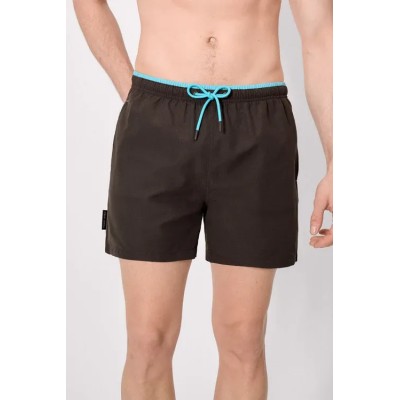 Bañador medio básico negro