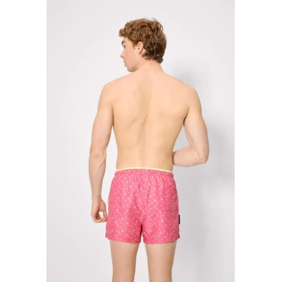 Bañador medio cangrejos azul