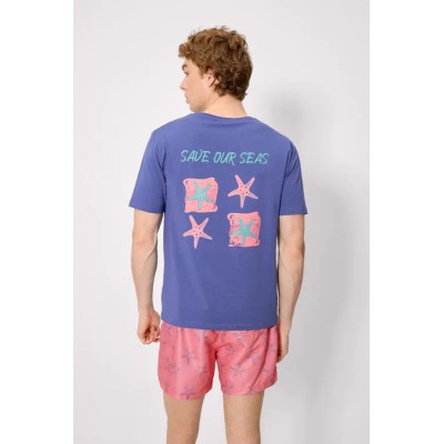 Camiseta estrellas marinas