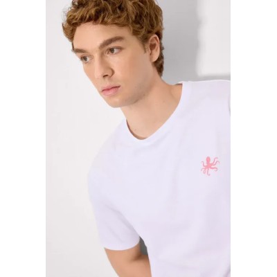 Camiseta manga corta pulpo