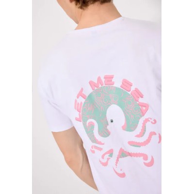 Camiseta manga corta pulpo