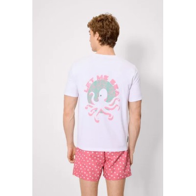 Camiseta manga corta pulpo