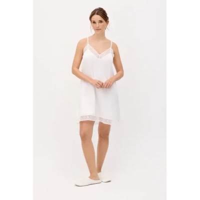 Zapatillas de casa plumas marabú blancas | Colección Novia