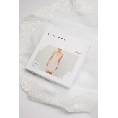 Camisón de tirantes de satén blanco | Colección Novia