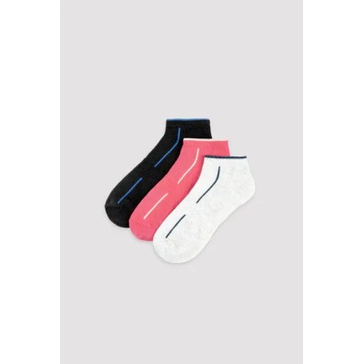 Pack de 3 calcetines tobilleros colores