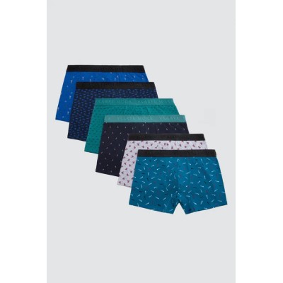 Pack 6 bóxers estampado animales