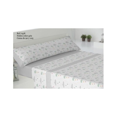 Juego de sábanas estampadas