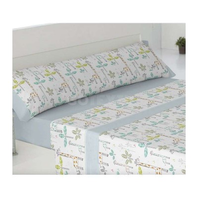 Juego de Sábanas Infantil Gamberritos Jirafas