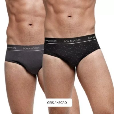 SLIP CABALLERO PACK DE 2 DON ALGODON