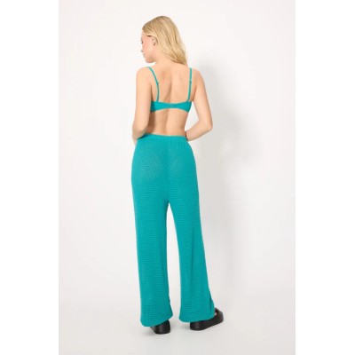 Pantalón largo calado