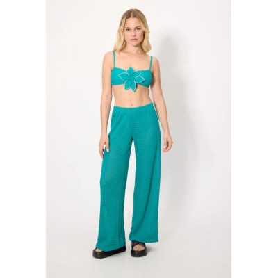 Pantalón largo calado