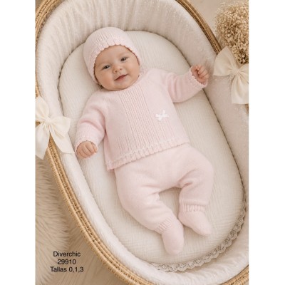 CONJUNTO BEBE LANA DIVERCHIC