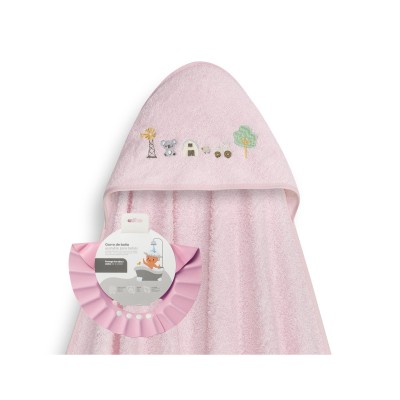Capa Baño 1X1 Mod Granja Koala+ Gorro Azul