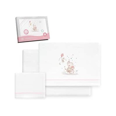 Juego Sabanas Cuna elefante