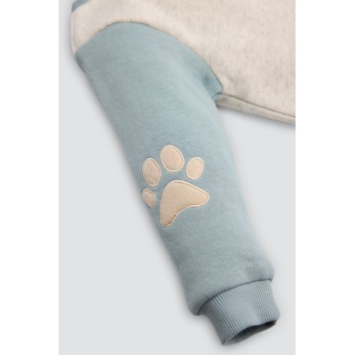 Conjunto chándal bebé estampado Life is better with dogs