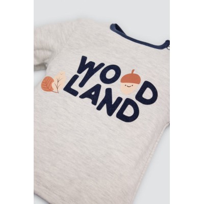 Conjunto 3 piezas bebé Woodland
