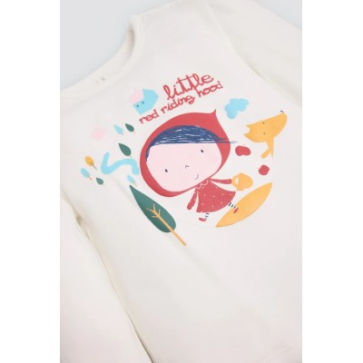 Conjunto bebé 3 piezas estampado Little red riding hood