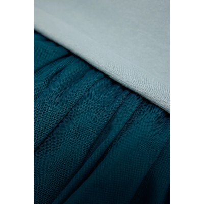 Vestido bebé manga larga detalle oso texturizado