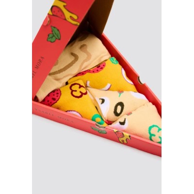 Pack regalo calcetines pizza