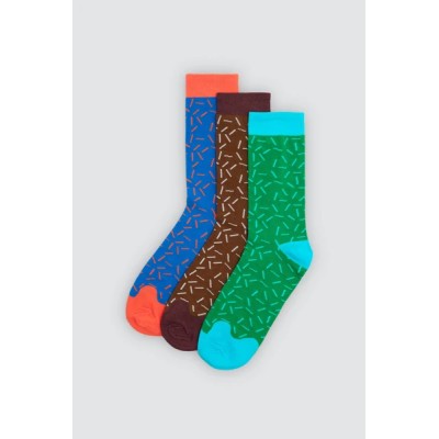 Pack regalo 3 calcetines Donuts