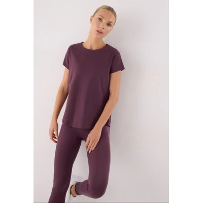 Camiseta algodón básica estilo deportivo
