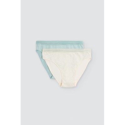 Pack de 2 bragas midi
