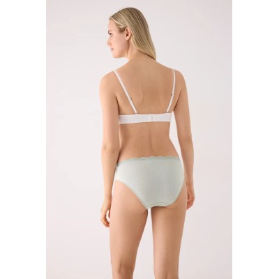 Pack de 2 bragas de algodón midi