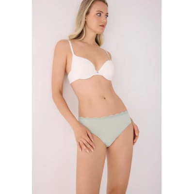Pack de 2 bragas de algodón midi