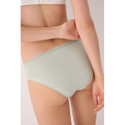 Pack de 2 bragas de algodón midi
