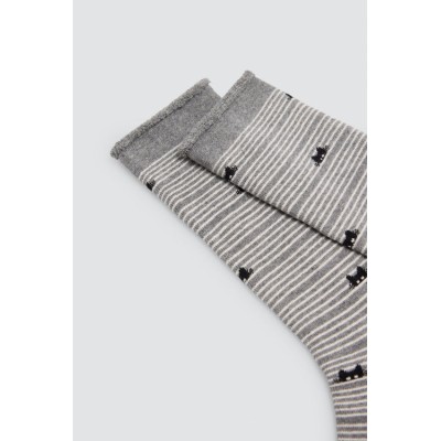 calcetines mujer térmicos sin puño