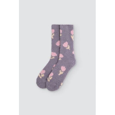 calcetines mujer de franela