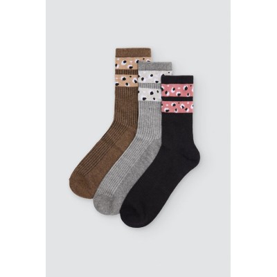 Pack de 3 calcetines mujer