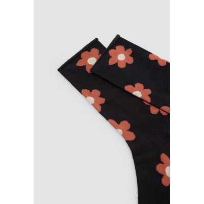 calcetines mujer sin puño animal print