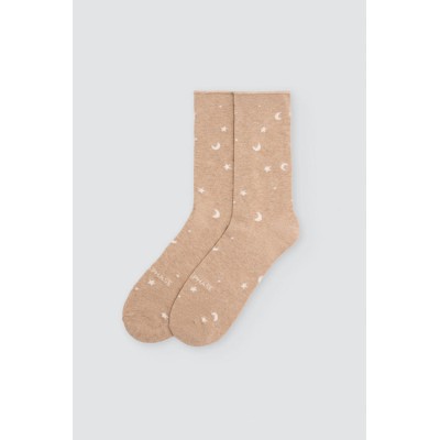 calcetines mujer sin puño animal print