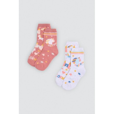 CALCETÍN NIÑA PACK DE 2