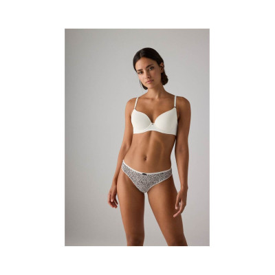 Braga tanga algodón pack de dos