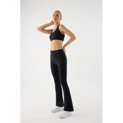 Leggings deportivos acampanados