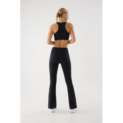 Leggings deportivos acampanados