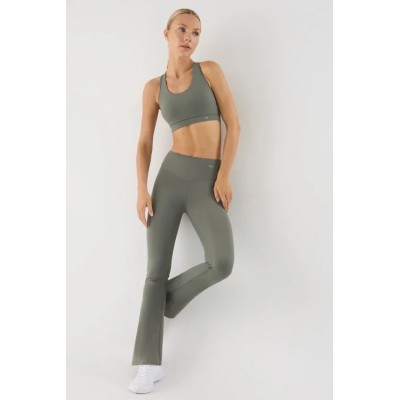 Leggings deportivos acampanados
