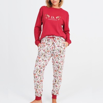 PIJAMA MUJER DON ALGODON