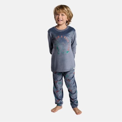 Pijama niño terciopelo