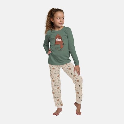 Pijama niña algodon