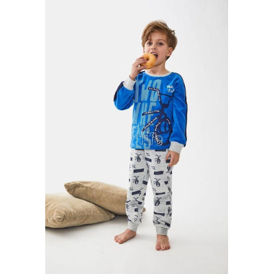 PIJAMA NIÑO TERCIOPELO 2 a 6 AÑOS TOBOGAN